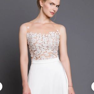 Mesh Bridal Bodysuit NWT